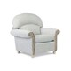 image 3 of Desser Samford Natural Wash 3 Seater Rattan Sofa Set in Pebble - Conservatory Sofa Suite