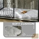 image 5 of PawHut Dog Crate Furniture End Table w/ Cushion for Extra Large Dogs