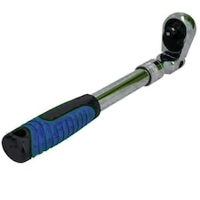 1/2in Drive Telescopic Flexi Head Ratchet 72 Teeth Quick Release 350 - 490mm