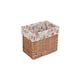 image 1 of Double Steamed Garden Rose Willow Storage Baskets Multi | Multi | L