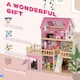 image 6 of AIYAPLAY Dolls House with 13 Wooden Furniture Pieces, for Ages 3-6 Years