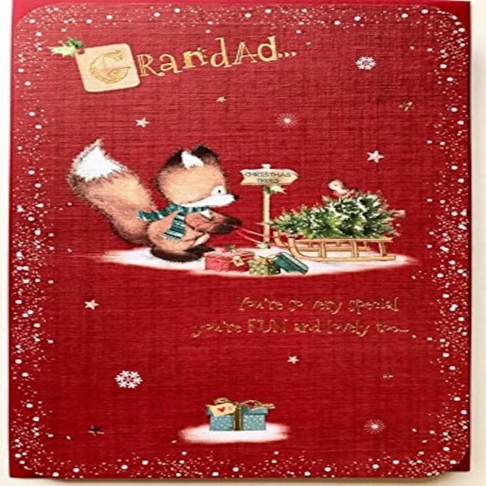 image 1 of GRANDAD - You're Special Fun and Lovely too Christmas Greeting Card