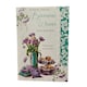 image 1 of Open Female Celebrity Styled Floral Design Birthday Card
