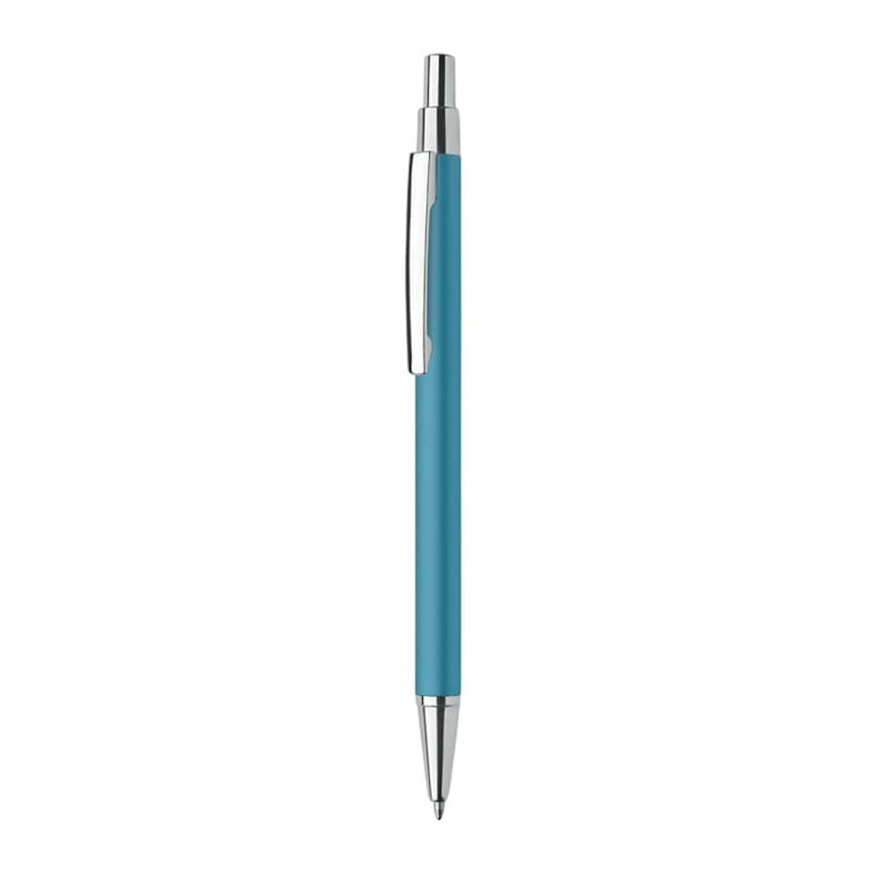 image 1 of MidOcean Dana Recycled Aluminium Ballpoint Pen - Turquoise - 14cm x 0.8cm