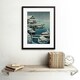 image 2 of Painting Snow Lake Mukaijima Kawase Hasui Japan 12x16" Framed Wall Art Print