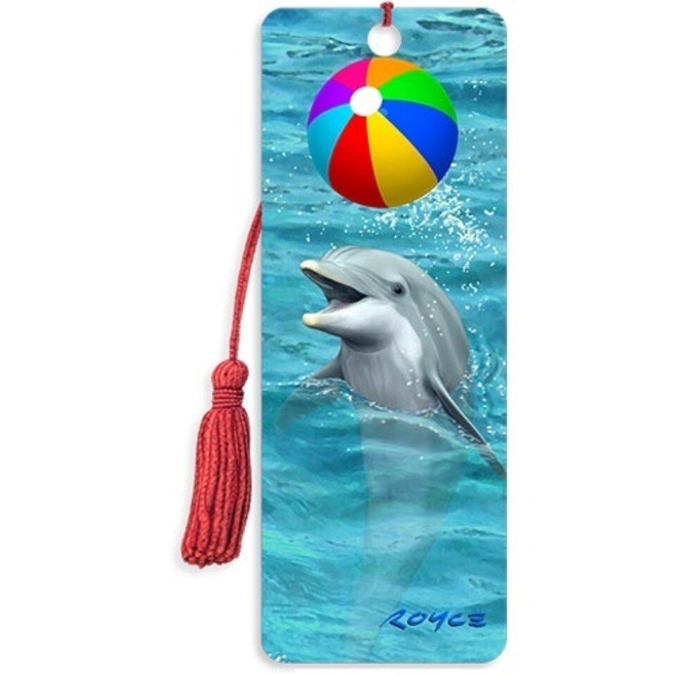 3D Bookmark: Beach Ball
