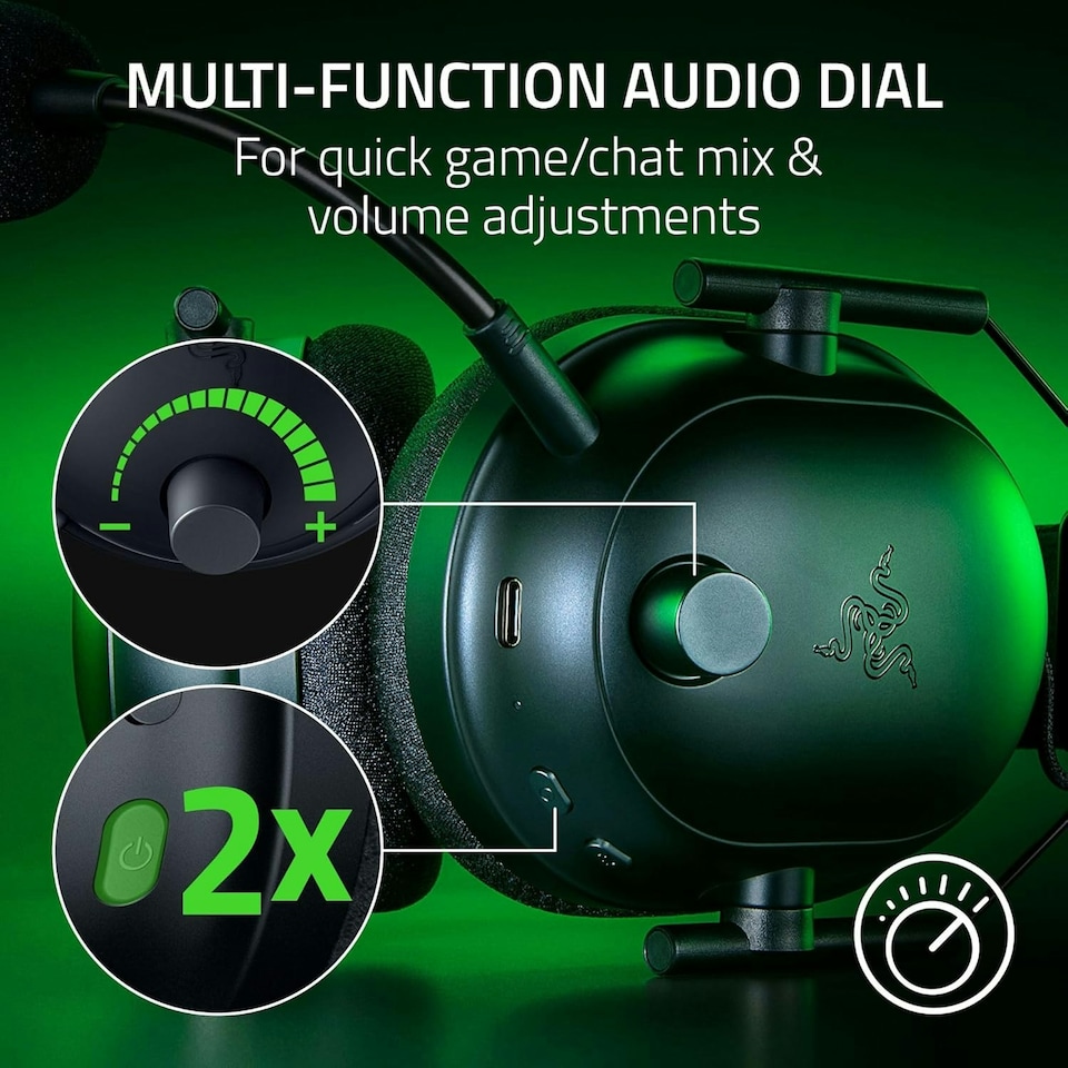 image 1 of Razer BlackShark V2 Pro Xbox Licenced Wireless Gaming Headset - Black