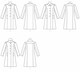 image 3 of Butterick 6385 Paper Sewing Pattern – Women’s Coat, UK Sizes 6–8–10–12–14, Intermediate