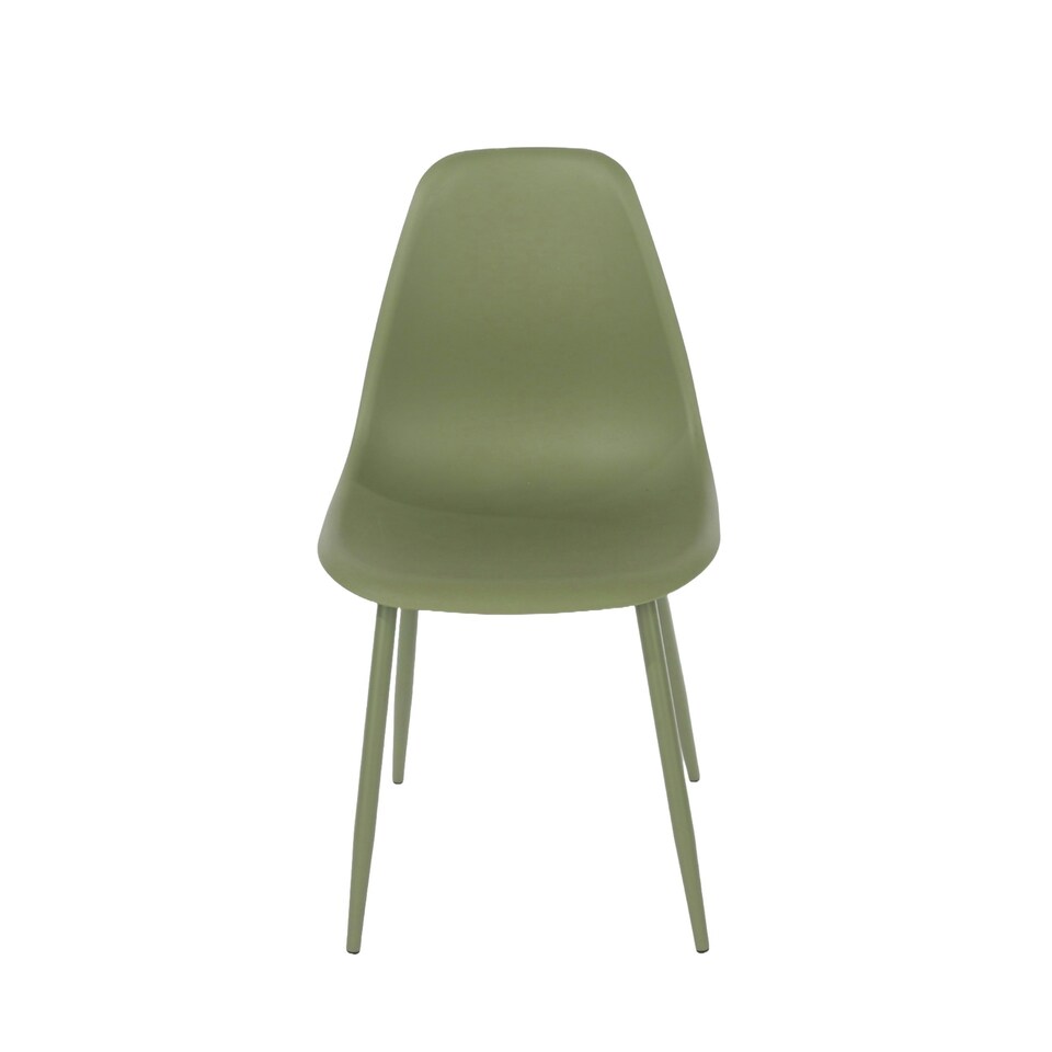 image 1 of Rimini 3-Piece Cala Bistro Set - Outdoor Grade Table and Chairs for Patio, Balcony, or Indoor Use | Green | Moss Green | One Size | 3