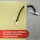 image 4 of Pack of 100 203mm Plastic End Treasury Tags