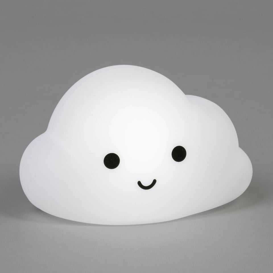 image 1 of BHS Glow Kid's LED Cloud Colour Changing Wall Light, White | White | White | 1