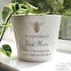 image 3 of Personalised Bee Large Plant Pot