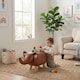 image 5 of Children's Elephant Stool Seat | Brown | 1