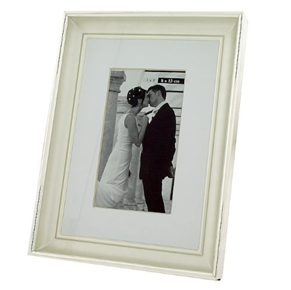 image 1 of Beautiful Wedding Day Silver Plated Box Photoframe - Make a Fantastic Wedding Day Gift