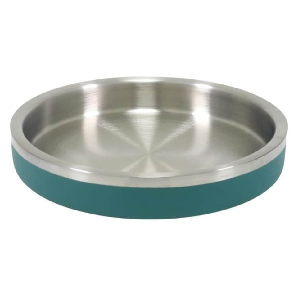 Rosewood Premium Double Wall Stainless Steel Bowls - Teal, 480ml