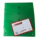 image 1 of Pack of 12 Janrax A4 Green Document Wallets - Button Stud Folder