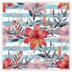 image 1 of Bouquet of watercolour tiger lilies (Picutre Frame) White | S