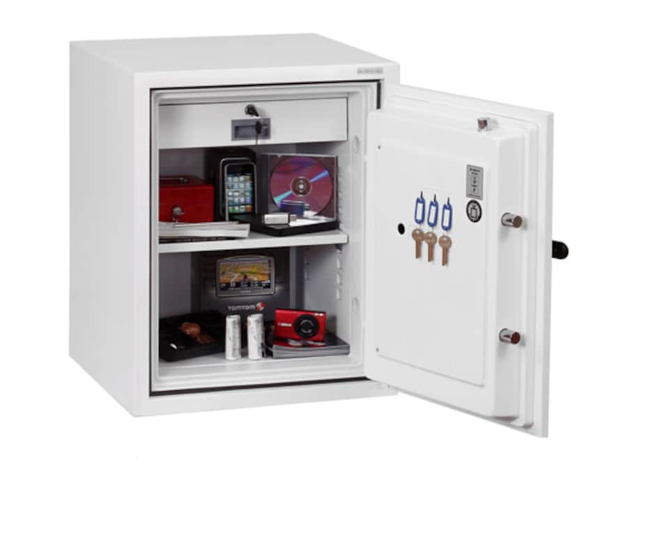 image 1 of Phoenix Fire Fighter FS0441K Size 1 Fire Safe with Key Lock
