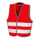 image 1 of SAFE-GUARD by Result Childrens/Kids Core Enhanced Hi-Vis Vest - Red - 4-6 Years
