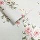 image 2 of Muriva Catherine Lansfield Canterbury Floral Wallpaper - Red/Grey - 10m x 53cm Red