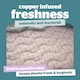 image 4 of Silentnight Restore Cooling Copper Infused Mattress Topper