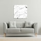 image 2 of Thin Black Marble (Canvas Print) 114 x 114 x 4cm