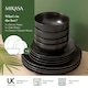 image 6 of Mikasa Dinner Set Black Ceramic 12 Piece