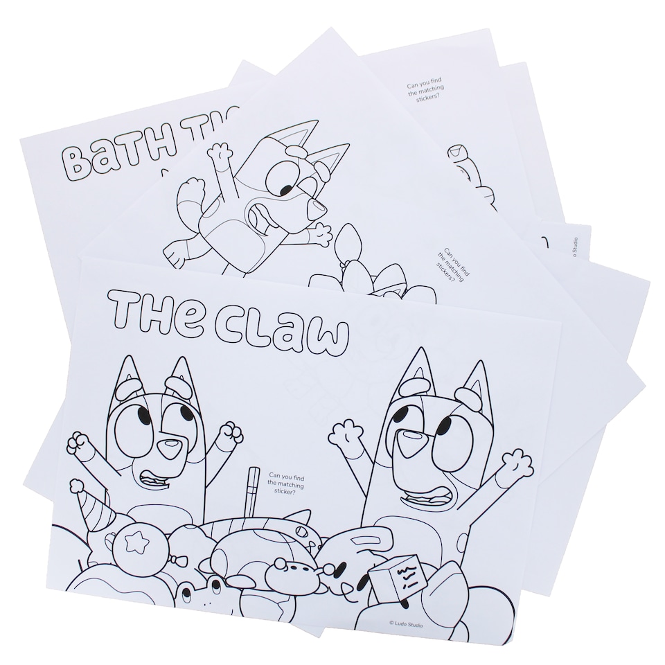 image 1 of Bluey Activity Set