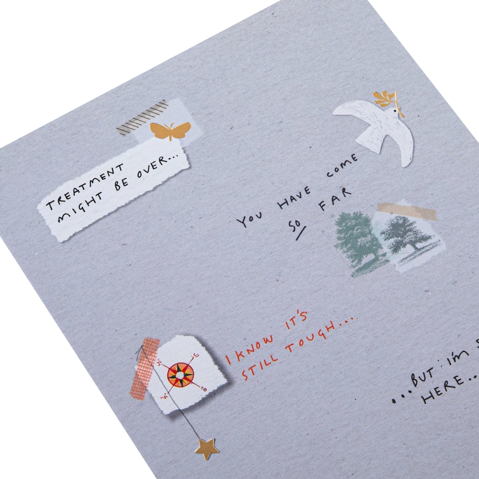 image 1 of Hallmark Maggie's - Beyond Cancer Charity Card - Treatment Completed Design
