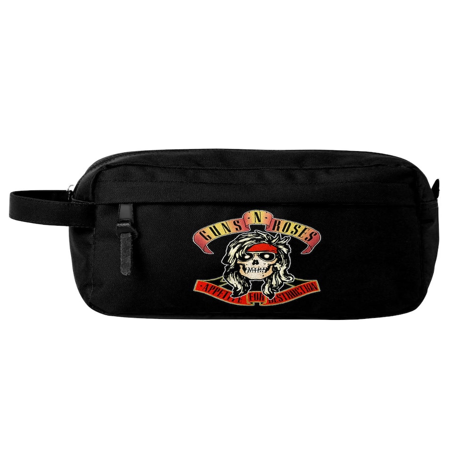 image 1 of Rocksax Guns N' Roses Wash Bag - Appetite