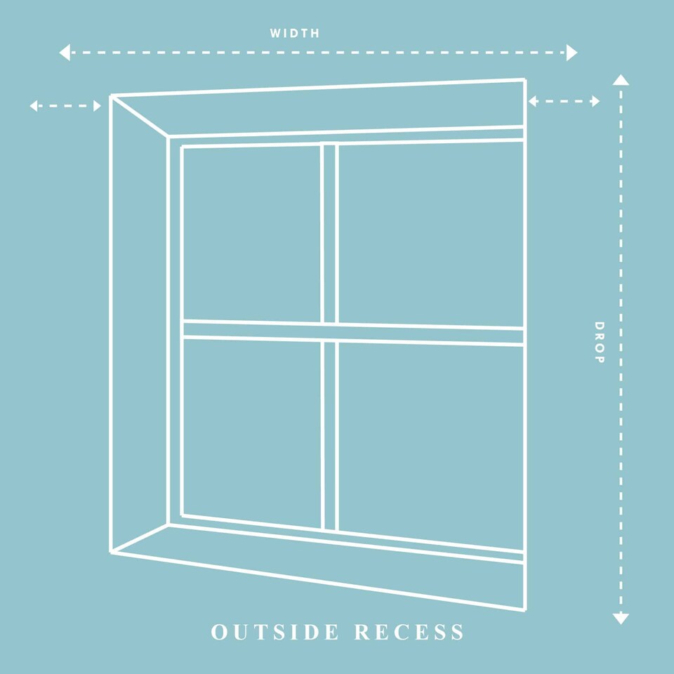 image 1 of Blackout Roller Blind White 180cm 210cm Drop | White | White