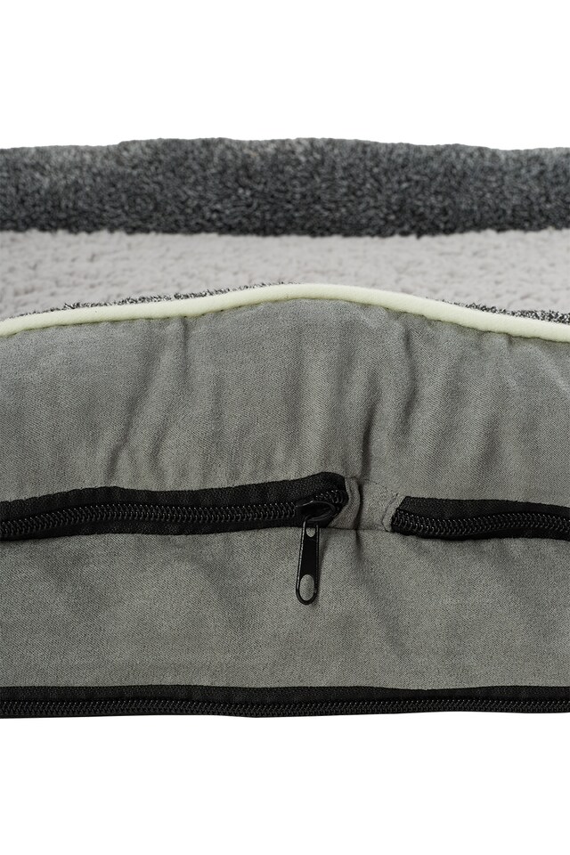 image 1 of Living and Home Anti-Slip Pet Sleeping Bed | Multi | Light Grey | XXL | 1