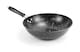image 4 of 12 Black Marble Carbon Steel Induction Wok Non Stick Frying Pan - 30cm