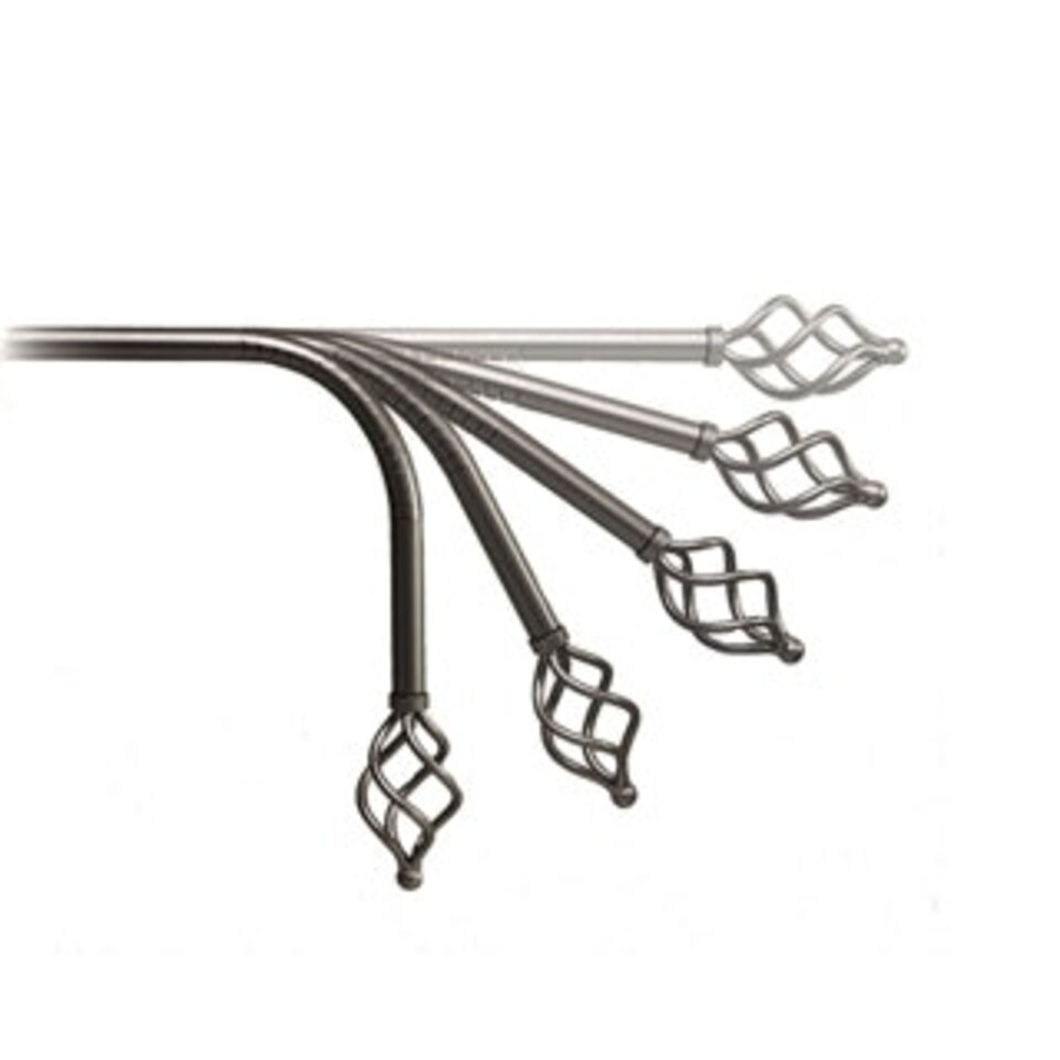 image 1 of 19mm Black 420cm Crown Bay Pole Set 420cm Black | Black