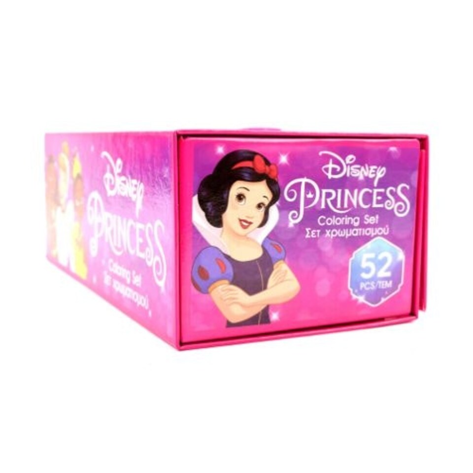 image 1 of Disney Princess Colouring Set 52 Pieces N/A | One Size