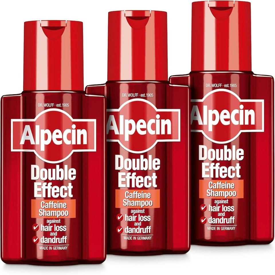 image 1 of Alpecin Double Effect Shampoo 3x 200ml