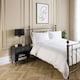 image 2 of Hotel Pure Luxury 5 Star White Duvet Cover Set - King