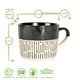 image 3 of Nicola Spring Ceramic Dipped Dash Coffee Mugs - 475ml - 6 Colours