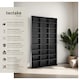 image 2 of CD Shelf Unit Christel - 27 compartments for up to 1080 CDs | Black | black | 102 x 23,50 x 180 cm | 1