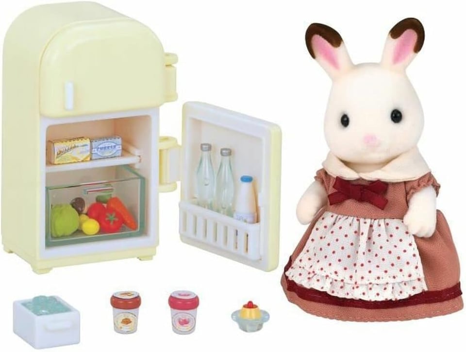 image 1 of Sylvanian Families Chocolate Rabbit Mother Set