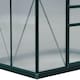 image 9 of Outsunny 6x4ft Walk-In Polycarbonate Greenhouse Plant Grow Galvanized