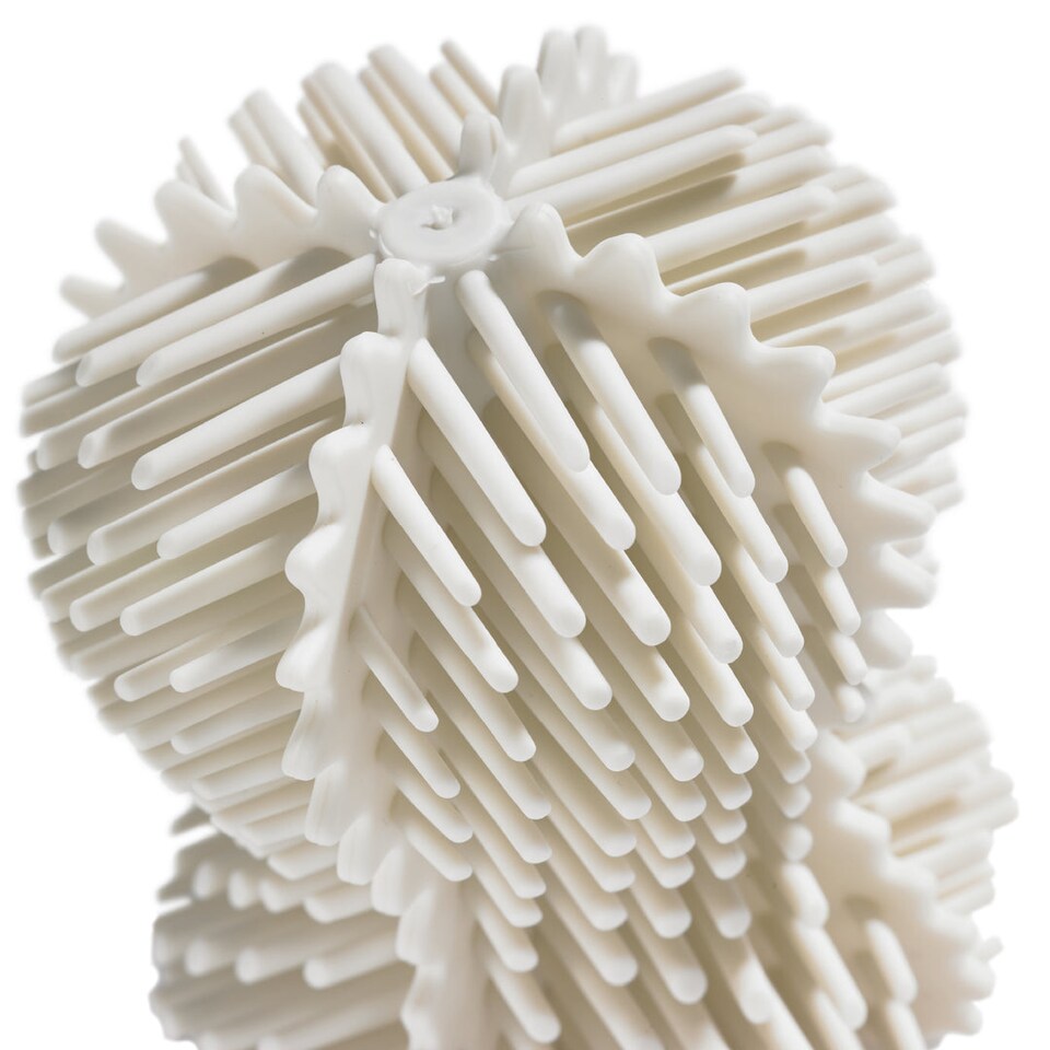 image 1 of Reborn Recycled Toilet Brush and Holder- Stone | Grey | Stone