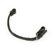 image 1 of Shires Blenheim Rolled Leather Lip Strap Black | Size: One Size
Colour: Black