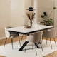 image 5 of Heaven Extendable Dining Table with Ceramic White Top 200cm