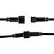 image 6 of Set of 30 - 30mm IP67 Warm White LED Decking Kit with Photocell Chrome | Clear