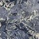 image 1 of Elixir Marble Blue & Silver Wallpaper