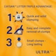 image 5 of 15L Catsan Ultra Clumping Odour Control Cat Litter 15 Litres (3x5L) Kitten