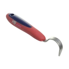 HySHINE Pro Groom Hoof Pick - Navy/Red - 16cm