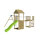 image 1 of TP Skywood Wooden Tower Climbing Frame with Ripple Slide, Sky Bridge, Mini Tower & Double Swing Arm - FSC® certified