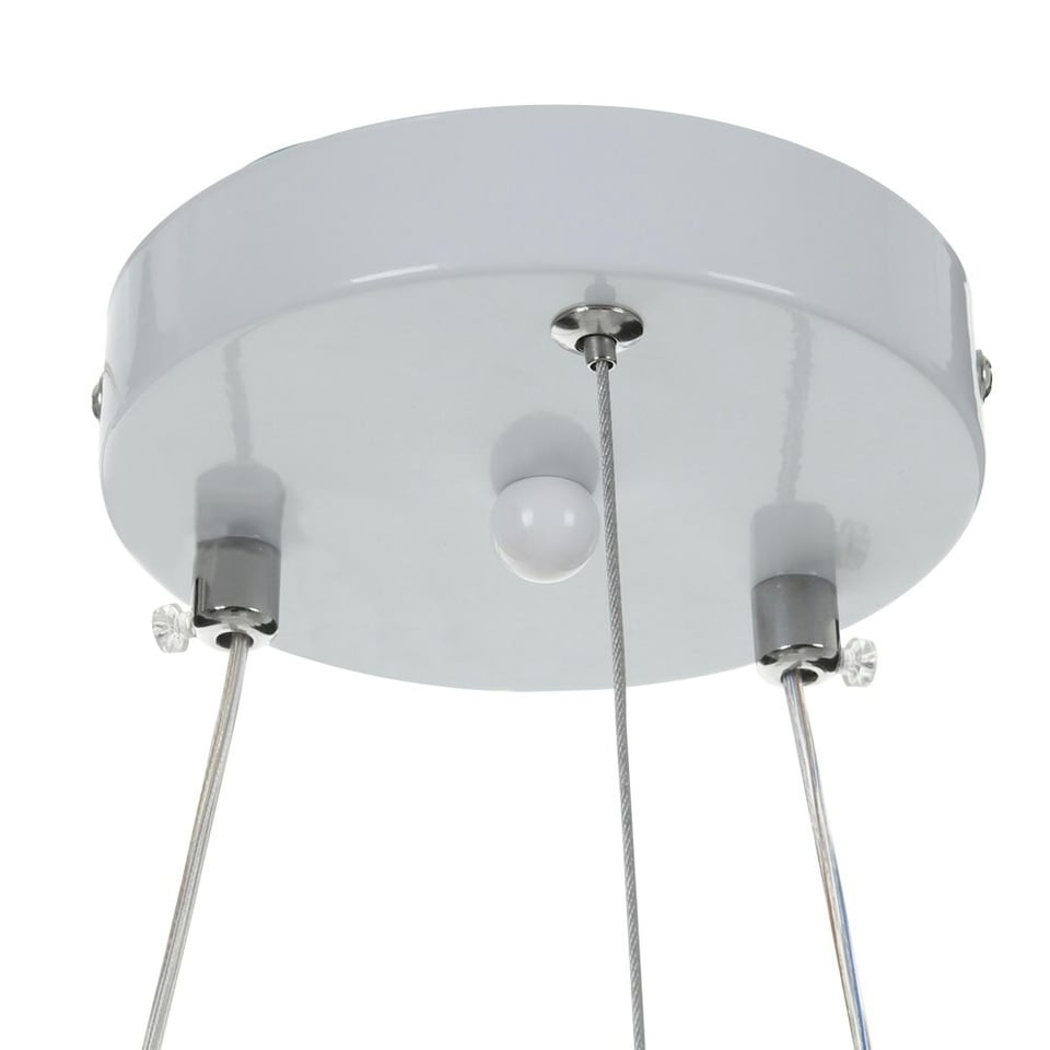 image 1 of Living and Home Feather LED Pendant Light with Crystal Balls